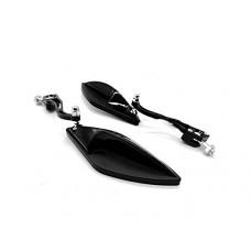 Wesource Black Triangle Reflector Conversion Rearview Mirror Hardcore Modified Rearview Mirror 10mm - B07FHL954S